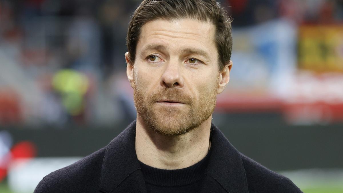 Xabi Alonso, durante el Bayer 04 Leverkusen-FC Bayern Munich