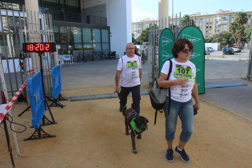 El Parque Huelin ha acogido la primera edición de un evento destinado a las mascotas y a sus dueños, con carreras en diversas categorías, actividades gratuitas y numerosos stands