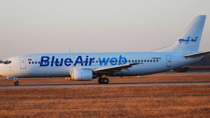 La compañía de bajo coste Blue Air conectará Castellón y Bucarest en junio