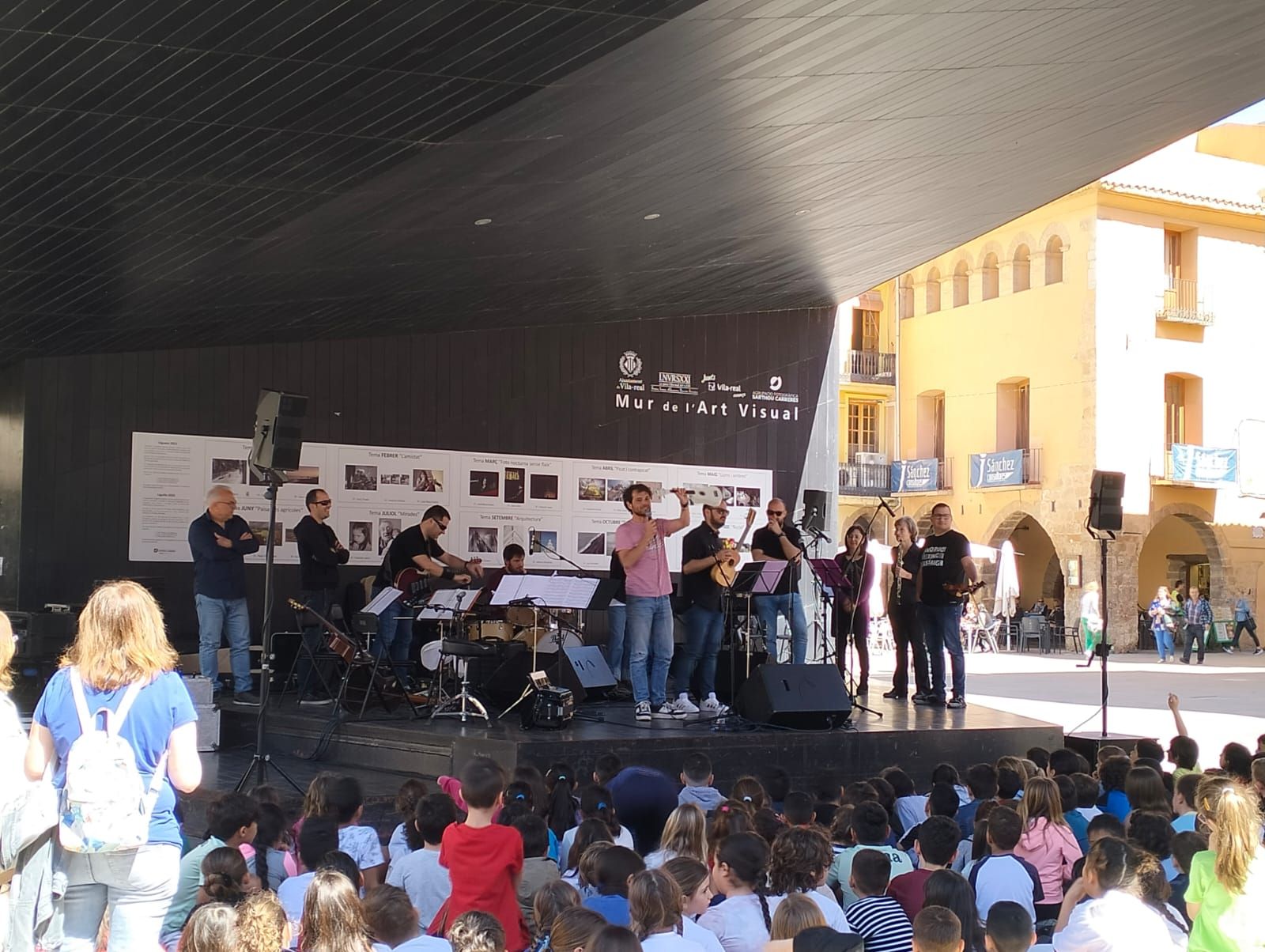 Les imatges del concert didàctic per a escolars en Vila-real