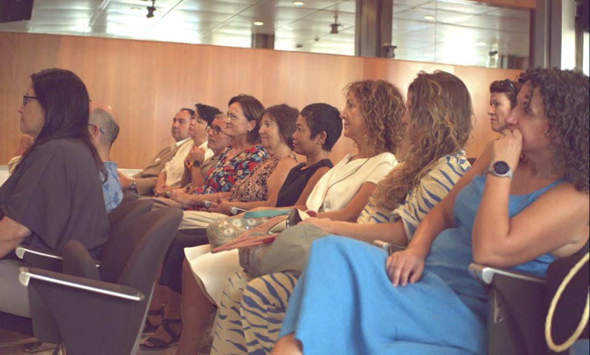 Los partistas procedentes de las cuatro islas acudieron a la ceremonia.