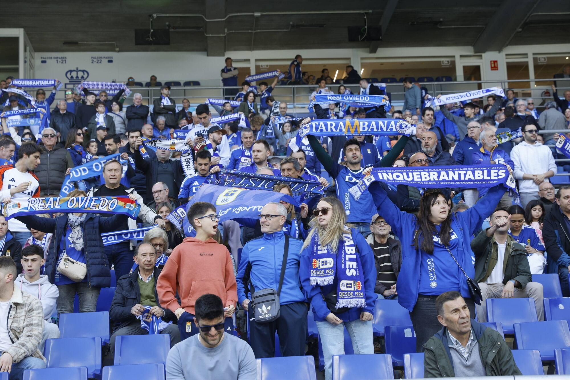 Así fue el partido entre el Oviedo y el Levante
