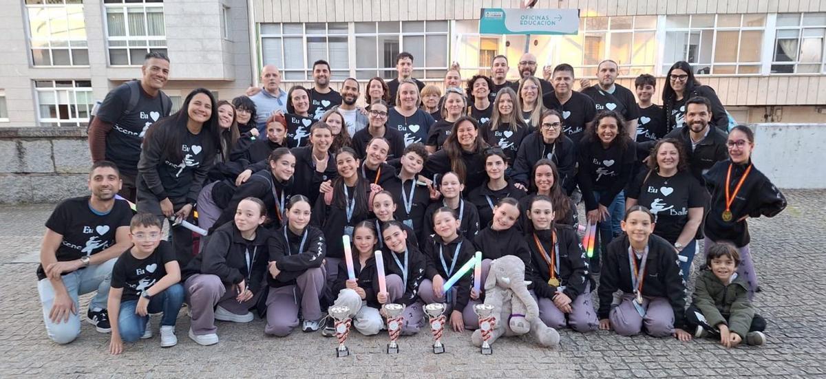 Expedición de Scene Ballet desplazada a la ciudad de As Burgas.