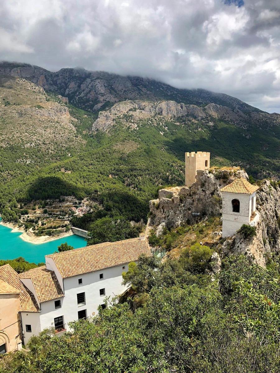 Guadalest in summer