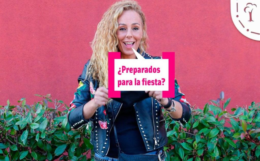 Rocío Carrasco en el estreno de un musical, Madrid