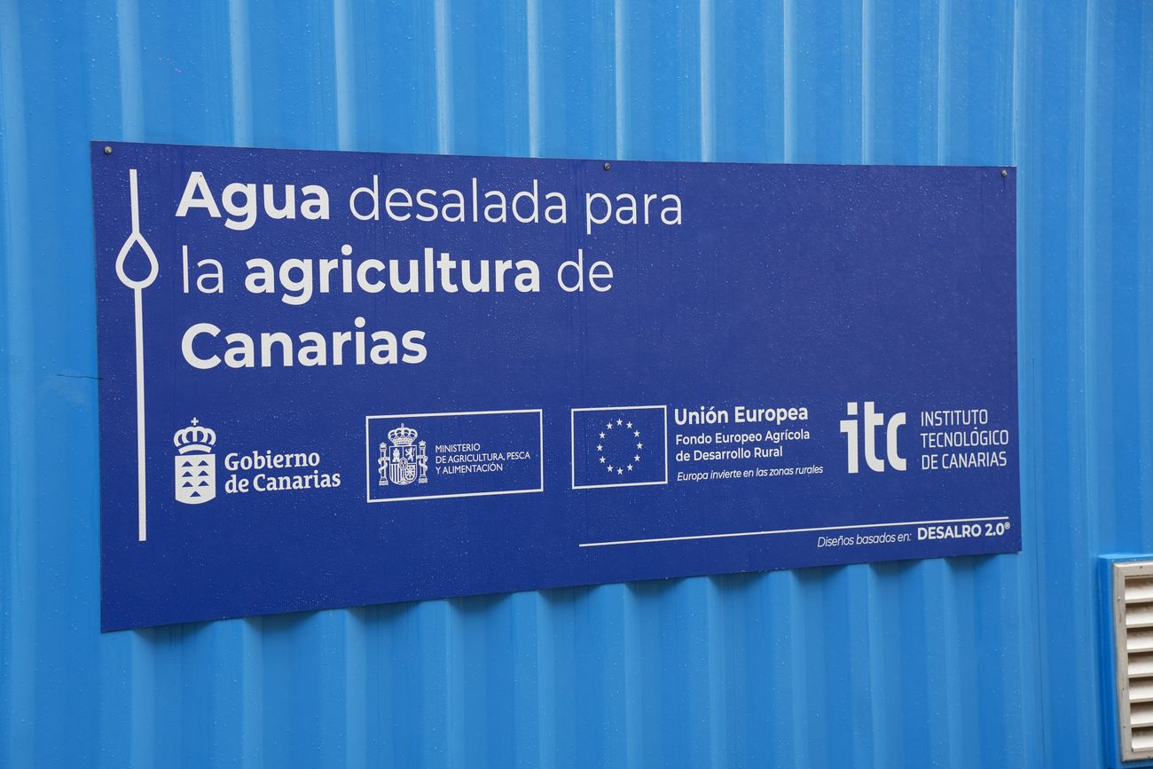 Nueva desaladora para el riego agrícola en Lanzarote.