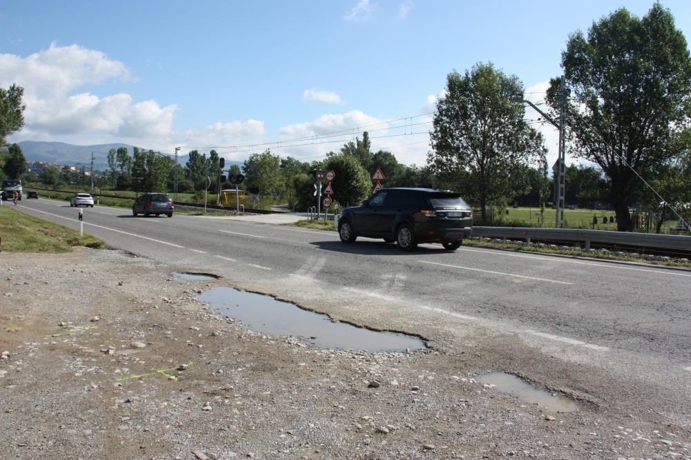 La carretera N-260 a Puigcerdà