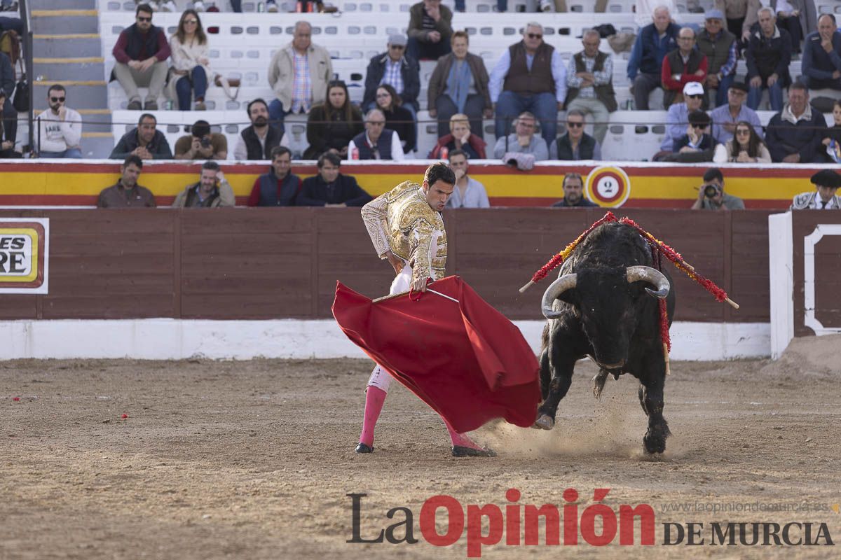 El torero de Cehegín, Antonio Puerta, en la corrida clasificatoria de la Copa Chenel de Madrid