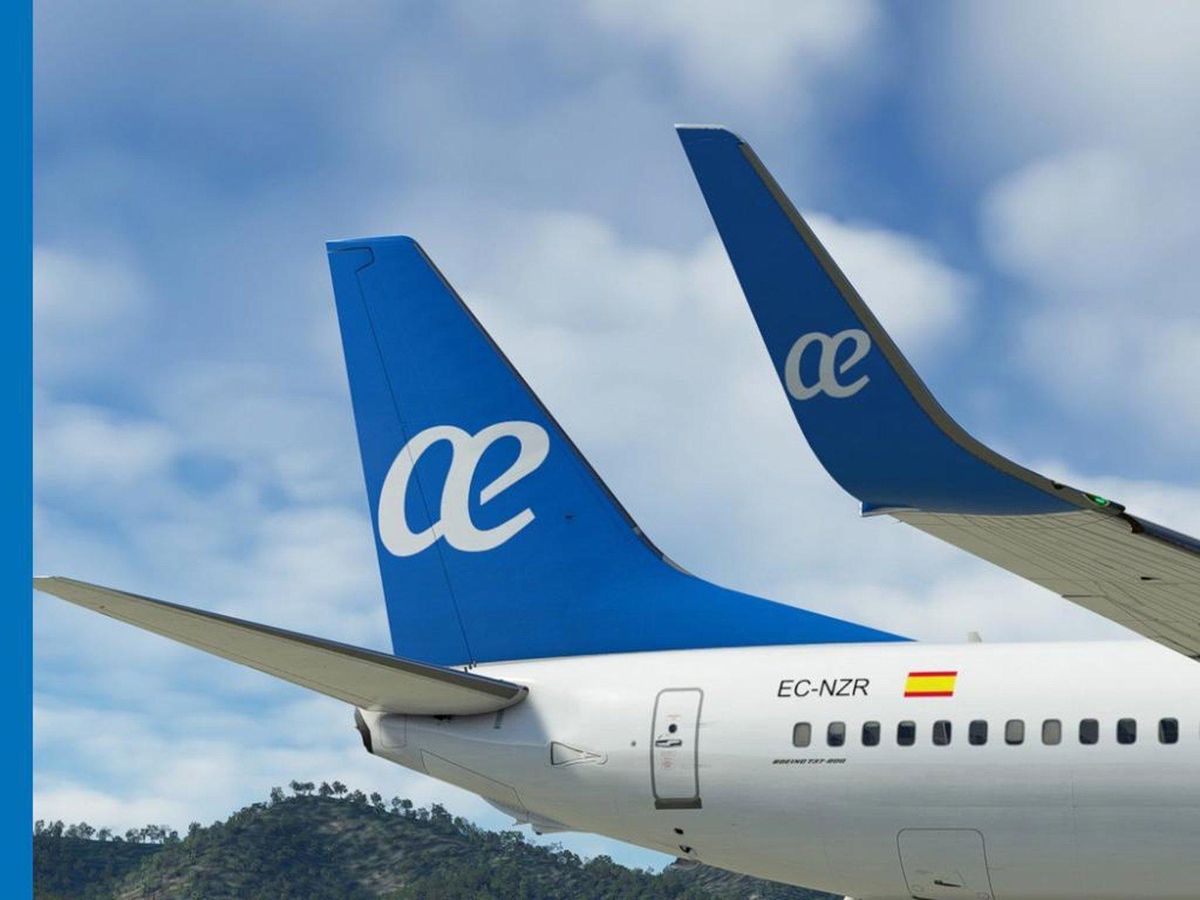 Aviones de Air Europa.