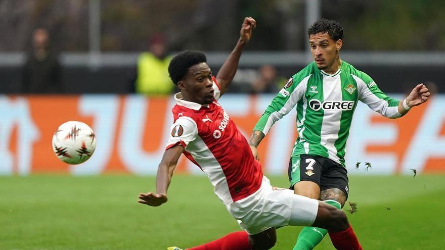 Resumen, goles y highlights del Braga 1 - 1 Betis de la ida de cuartos de final de la Europa League
