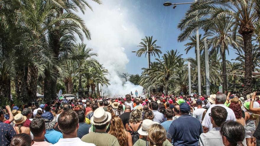 Una mascletà de giro rápido, sorpresa final y que entra por los pelos a concurso