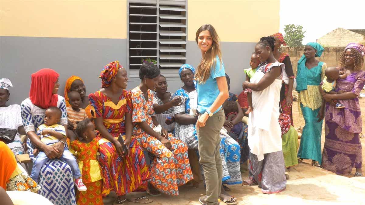 Sara Carbonero viaja a Senegal como nueva Embajadora de UNICEF.