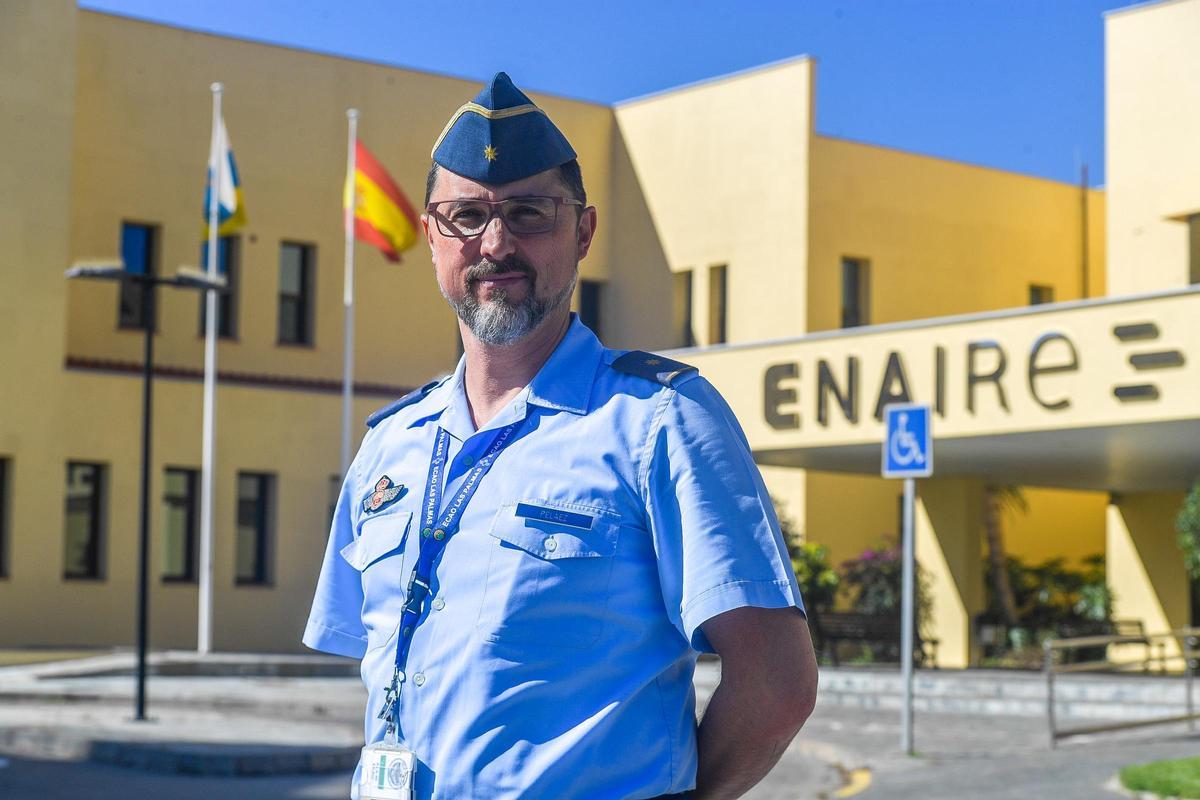 El comandante jefe de la ECAO, Pablo Antonio Peláez García