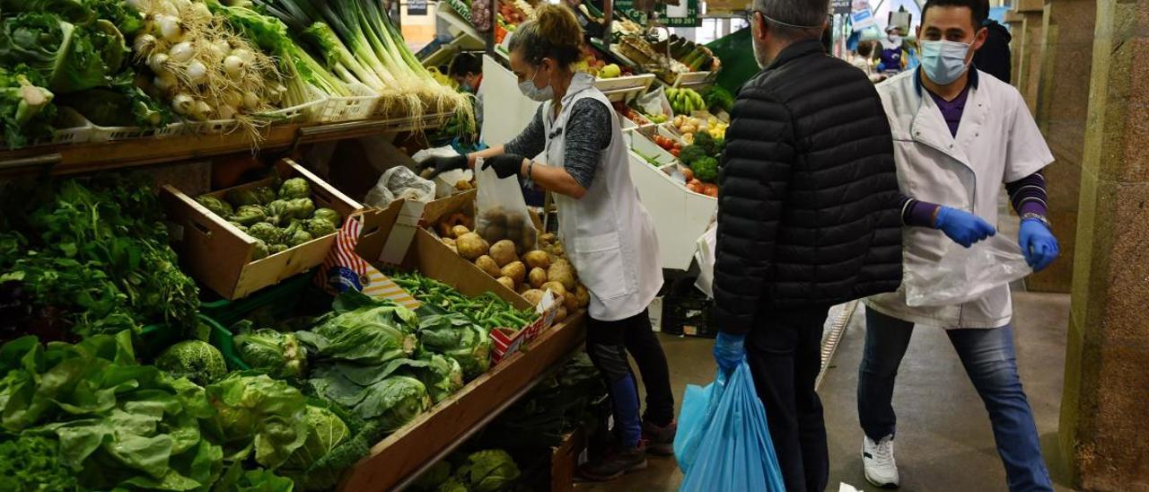 Mercado de abastos de Pontevedra. // Gustavo Santos