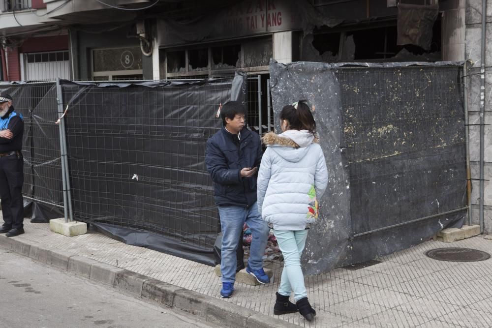 Investigación del incendio de Sotrondio