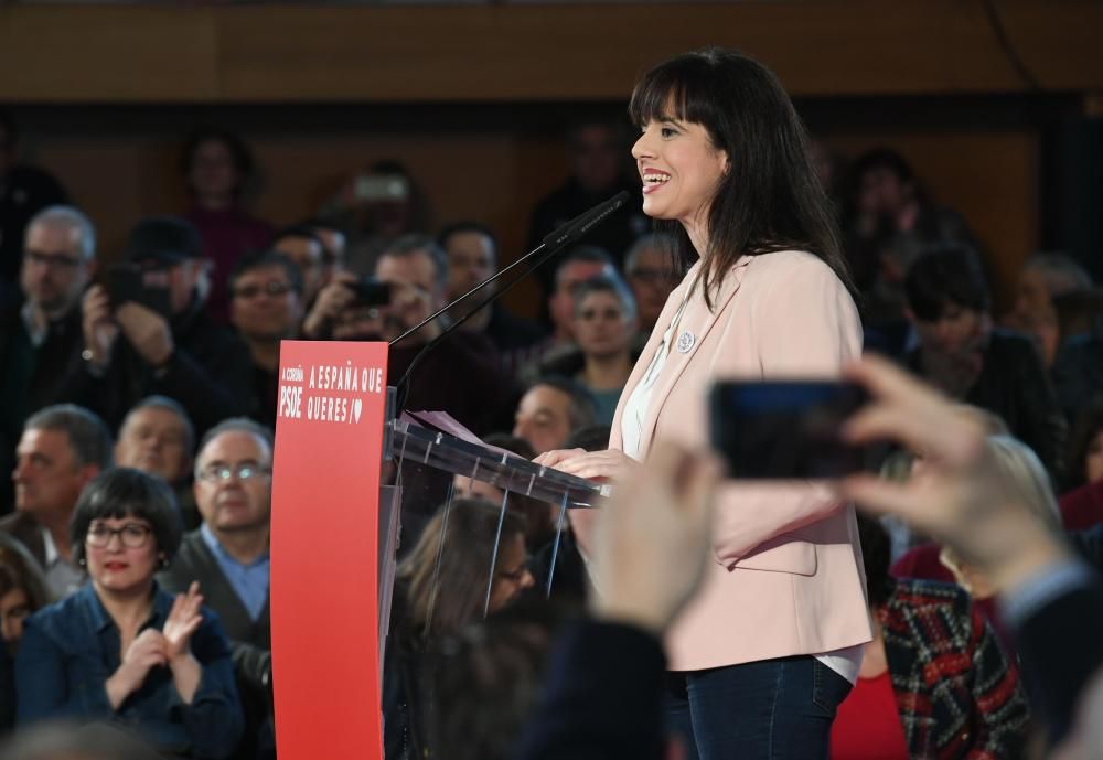 Mitin de Pedro Sánchez en A Coruña