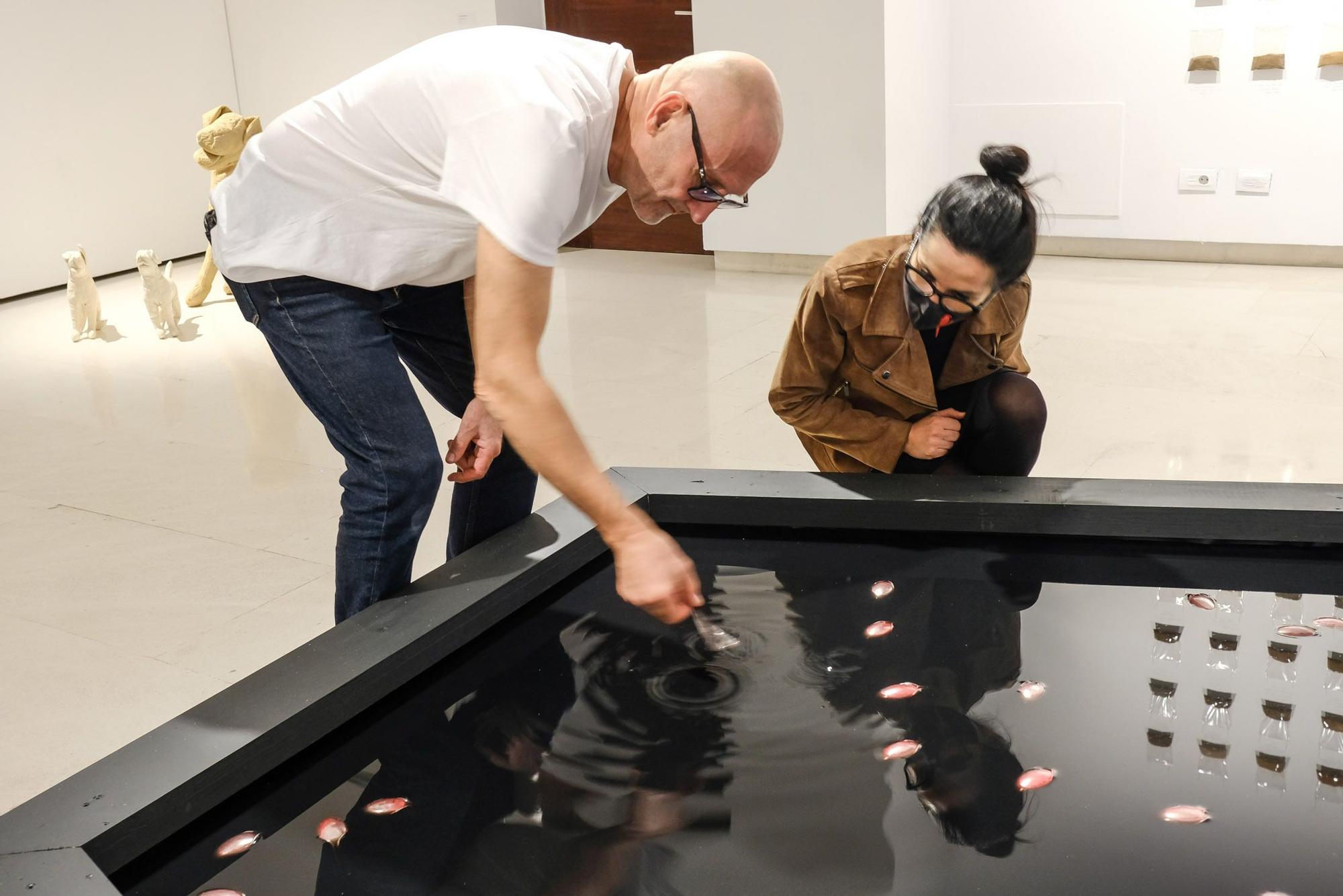 Exposición de la Bienal NoMade en el Castillo de La Luz