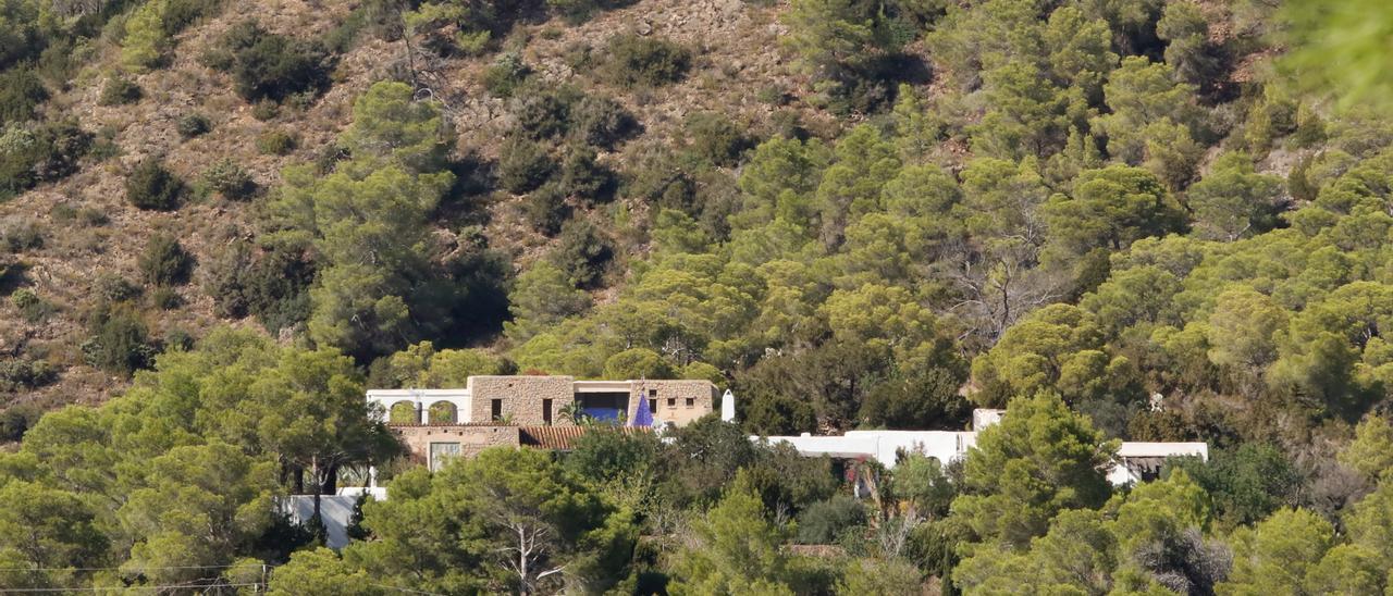 Imagen de la vivienda situada en Cala Saladeta.