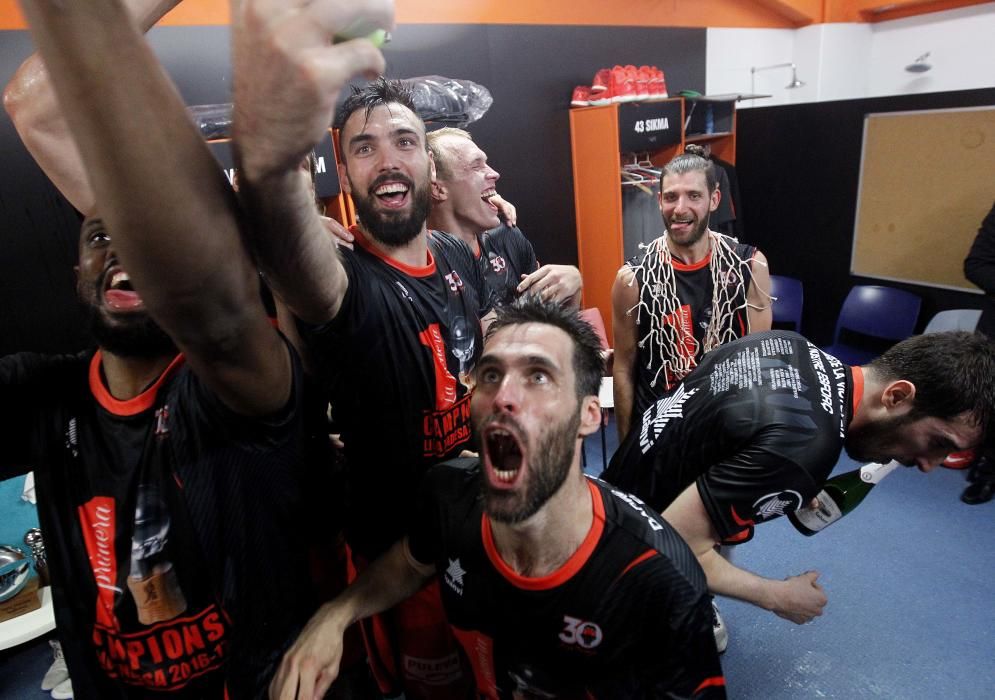 Así ha sido la celebración del Valencia Basket