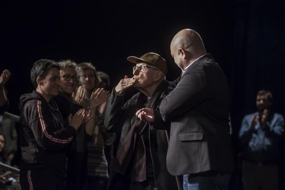 Premios Princesa de Asturias: Encuentro de Peter Brook con los estudiantes de la Escuelas de Arte Dramático