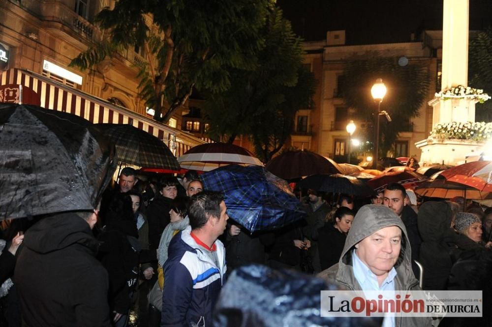 Protesta por la agresión a Andrés Martínez