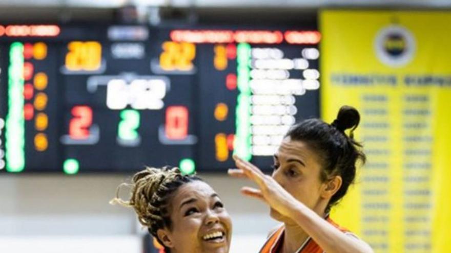 Napheesa Collier, una estrella WNBA, ahora con la camiseta del Fenerbahçe. | FIBA