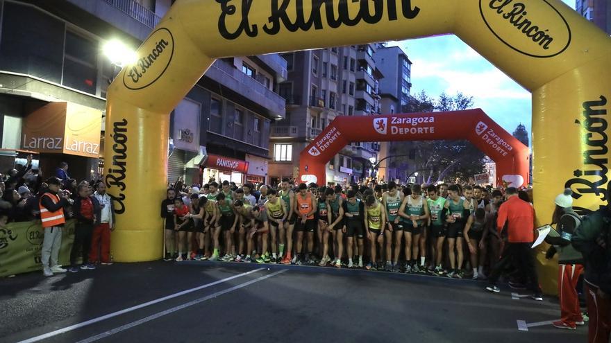 EN IMÁGENES | Zaragoza celebra su decimoctava edición de la San Silvestre