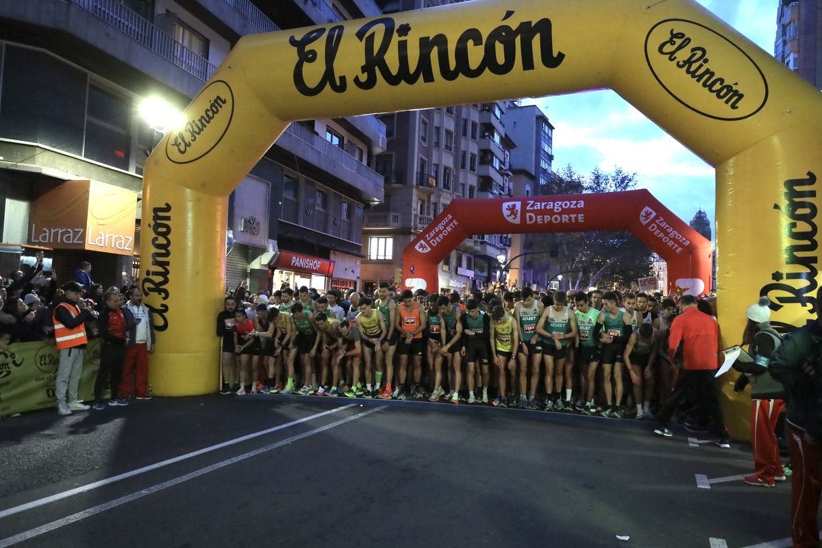 EN IMÁGENES | Zaragoza celebra su decimoctava edición de la San Silvestre