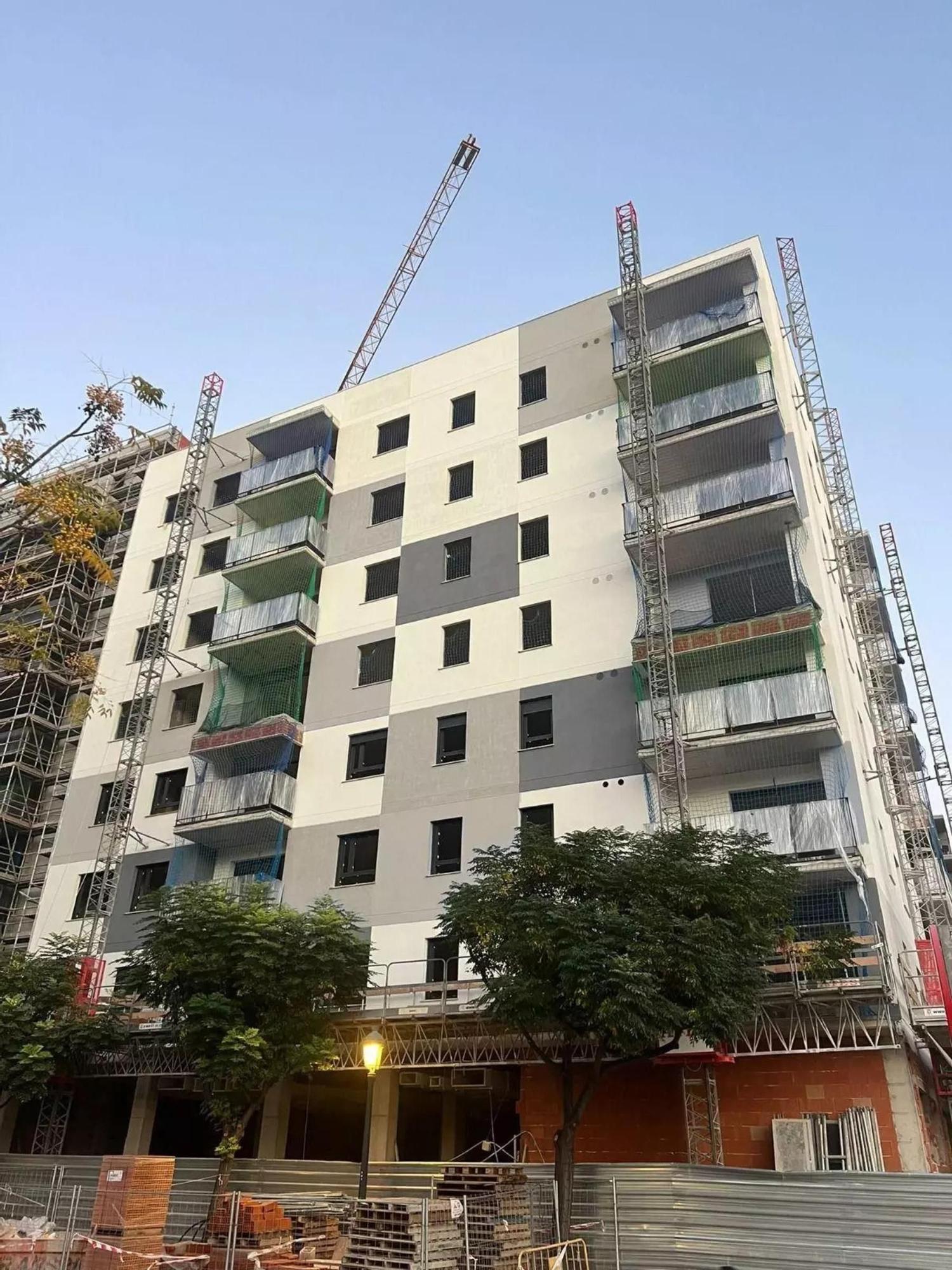 El edificio adquirido en Patraix por el Ayuntamiento de València a cambio de suelo edificable