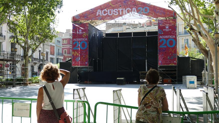 L’Acústica, el festival que fa vibrar  el centre de Figueres des de l’any 2002