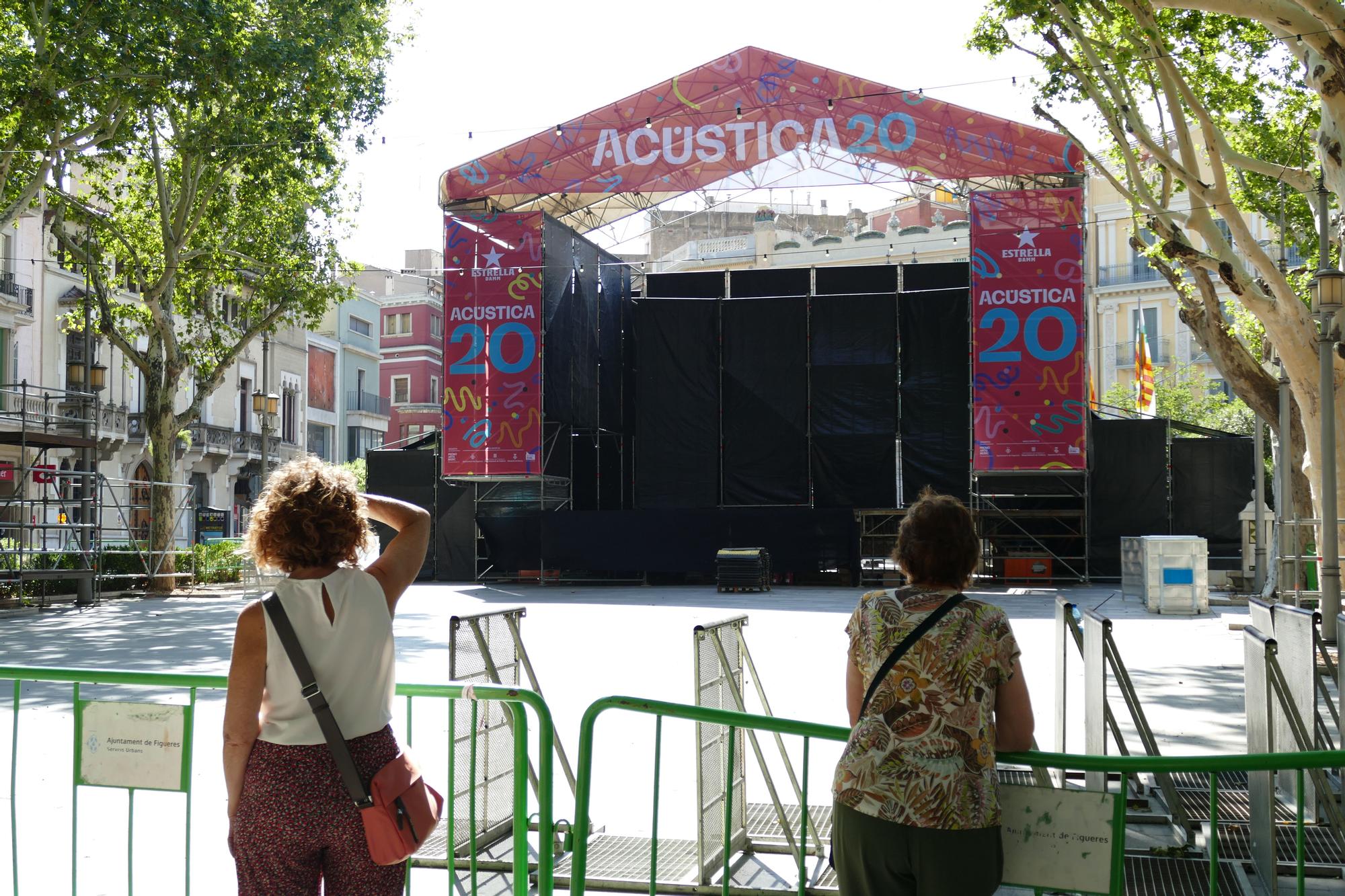 Figueres es prepara per l'inici de la vintena Acústica