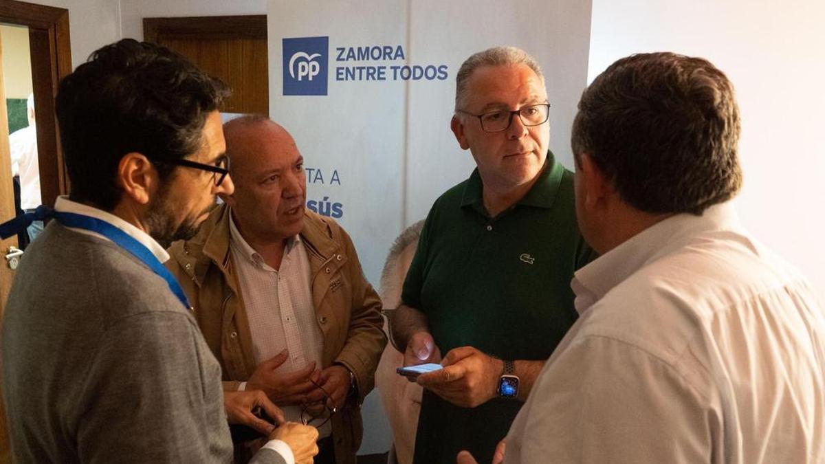 Integrantes del Partido Popular de Zamora.