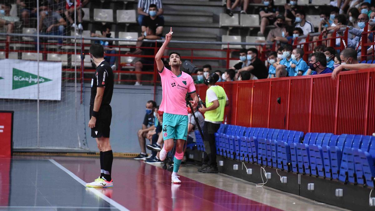 André Coelho marcó el 0-1 en el minuto 14