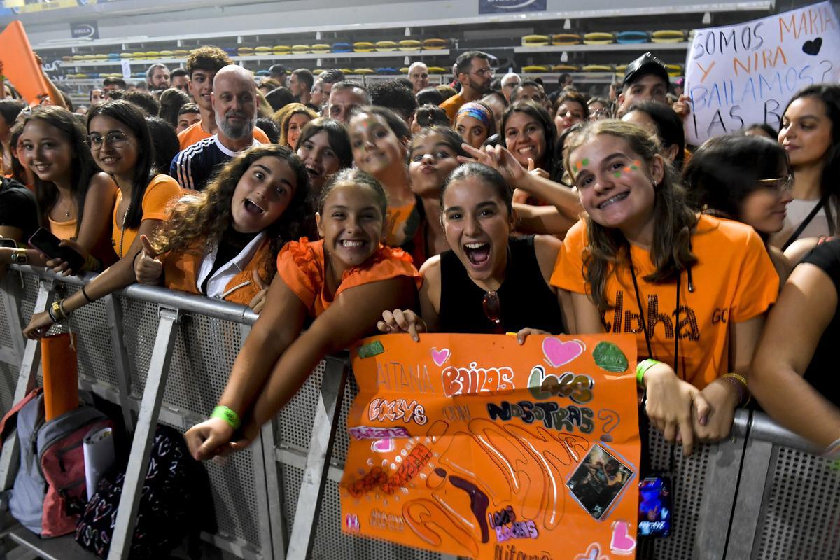 Concierto de Aitana en el Gran Canaria Arena