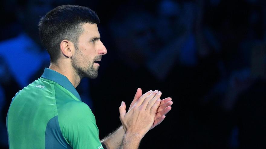 Novak Djokovic, en Turín