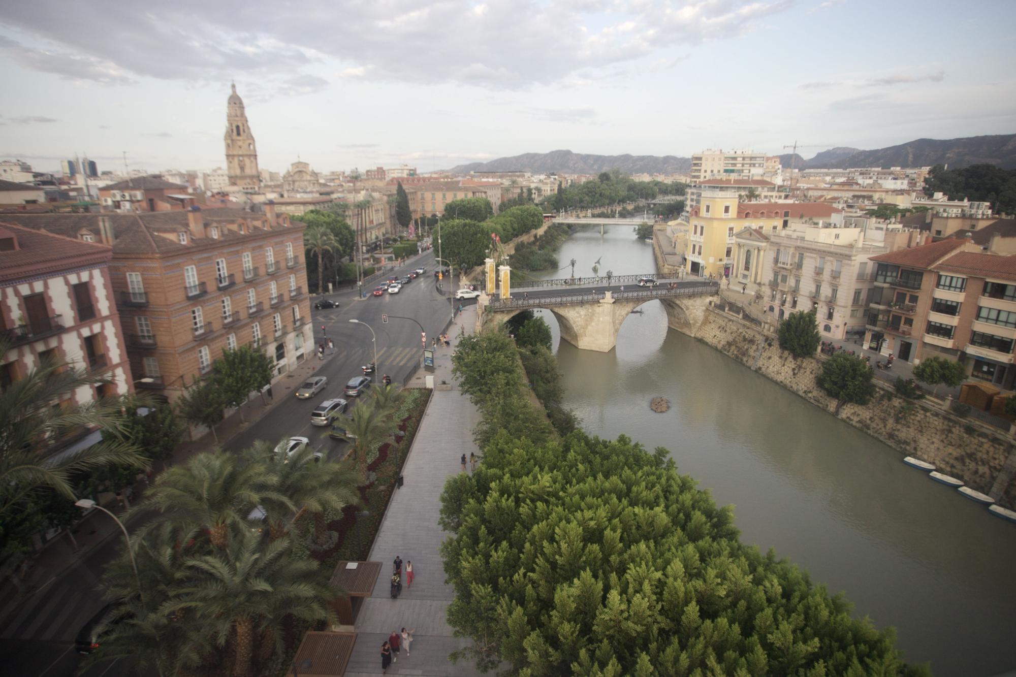 Las vistas de la noria de Murcia