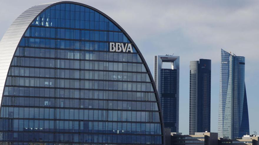 La sede del BBVA en Madrid.