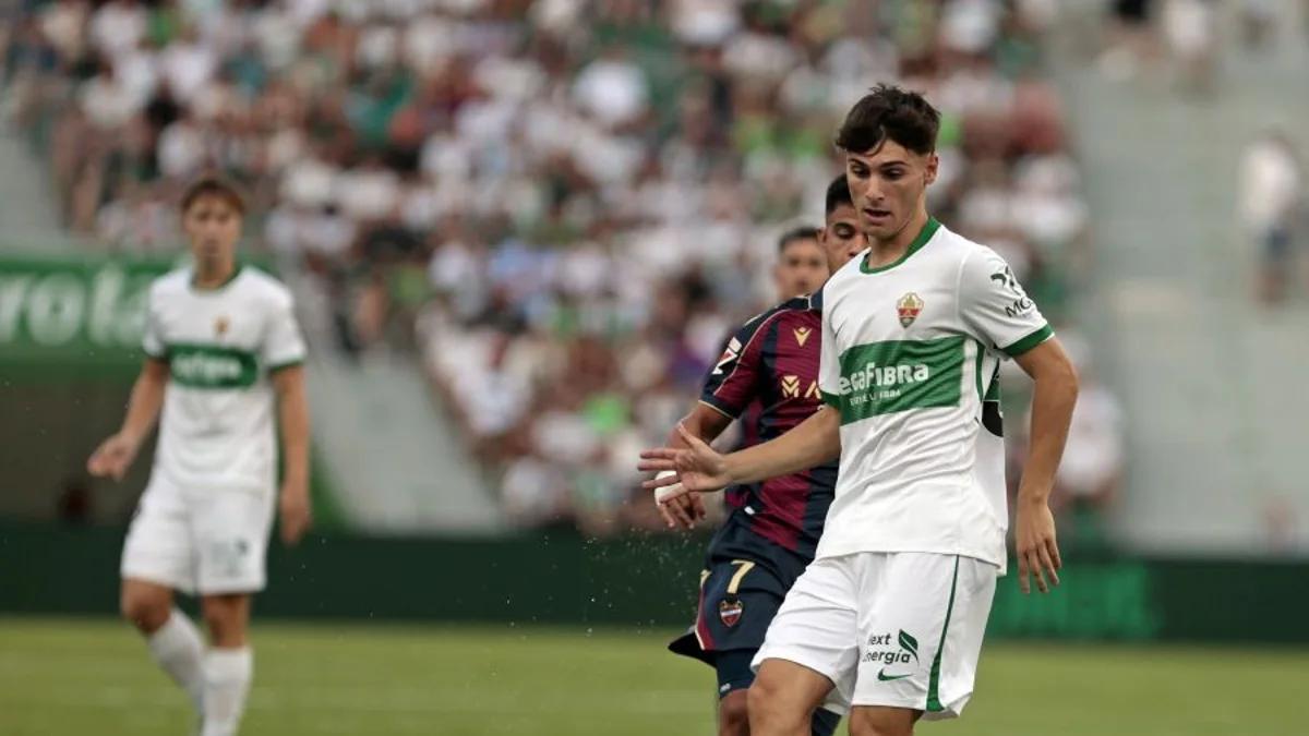 Rodrigo Mendoza, en el Elche-Levante