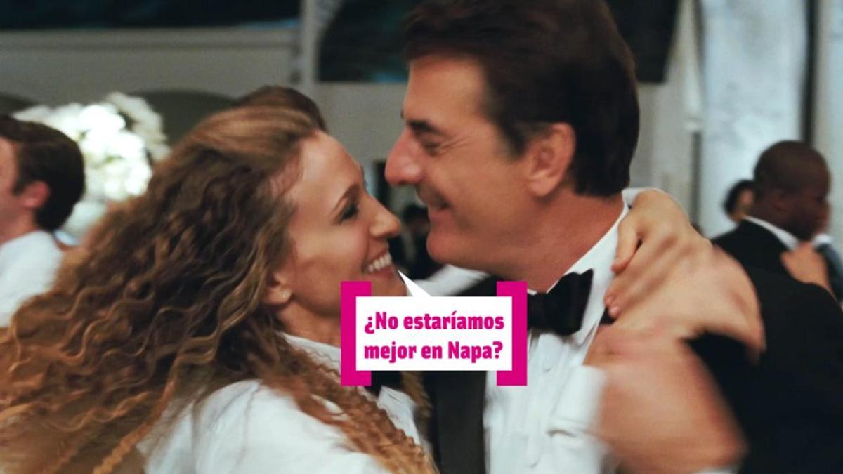 Carrie Bradshaw y Mr Big Napa