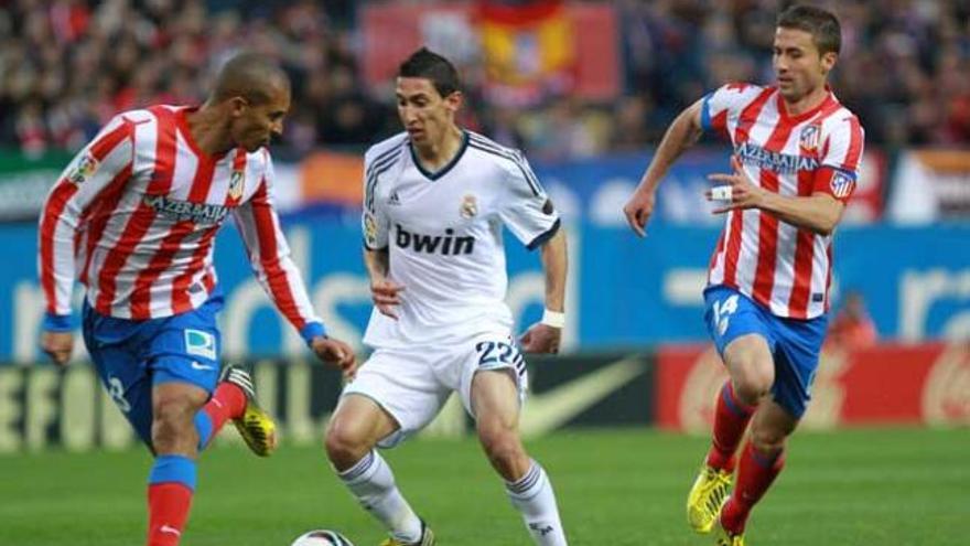 Di María ha sido fundamental en la victoria ante el Atlético.