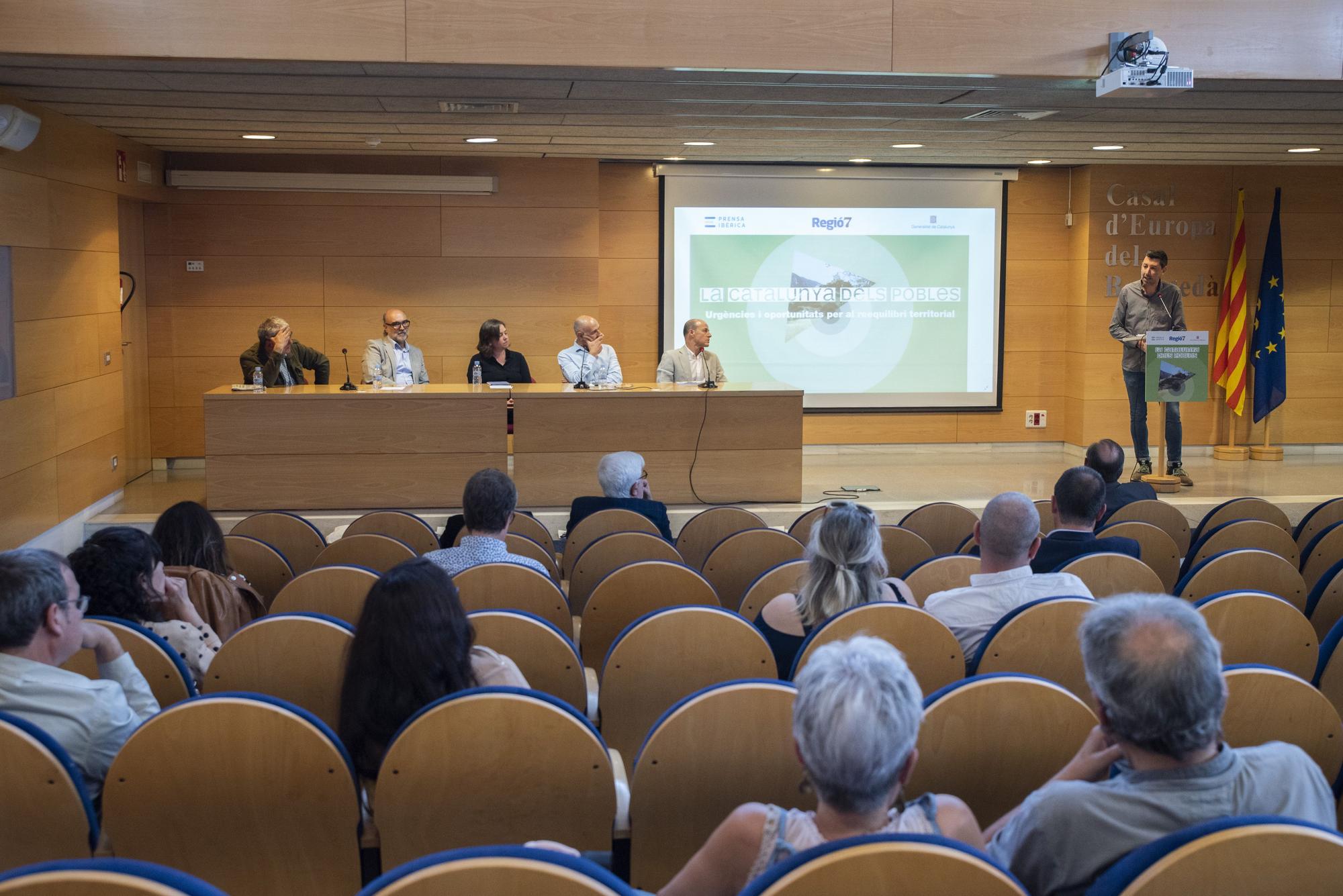 Regió7 debat a Berga sobre la Catalunya que es despobla