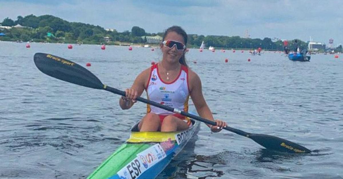 Andrea Rodríguez Alonso, primera mujer internacional con España en los 60 años de historia de Los Rápidos de Arriondas