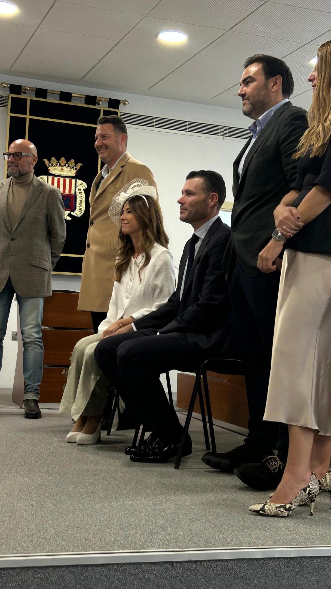 Amigos y familiares acompa�aran hoy a Natalia y David Navarro en su rom�ntica boda..jpg