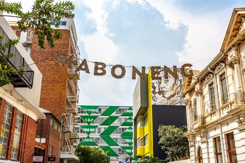 Maboneng Precinct of Johannesburg city. One of South Africa's hippest urban districts