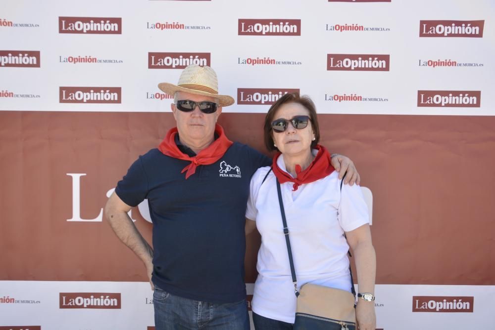 Photocall en los Caballos del Vino de Caravaca