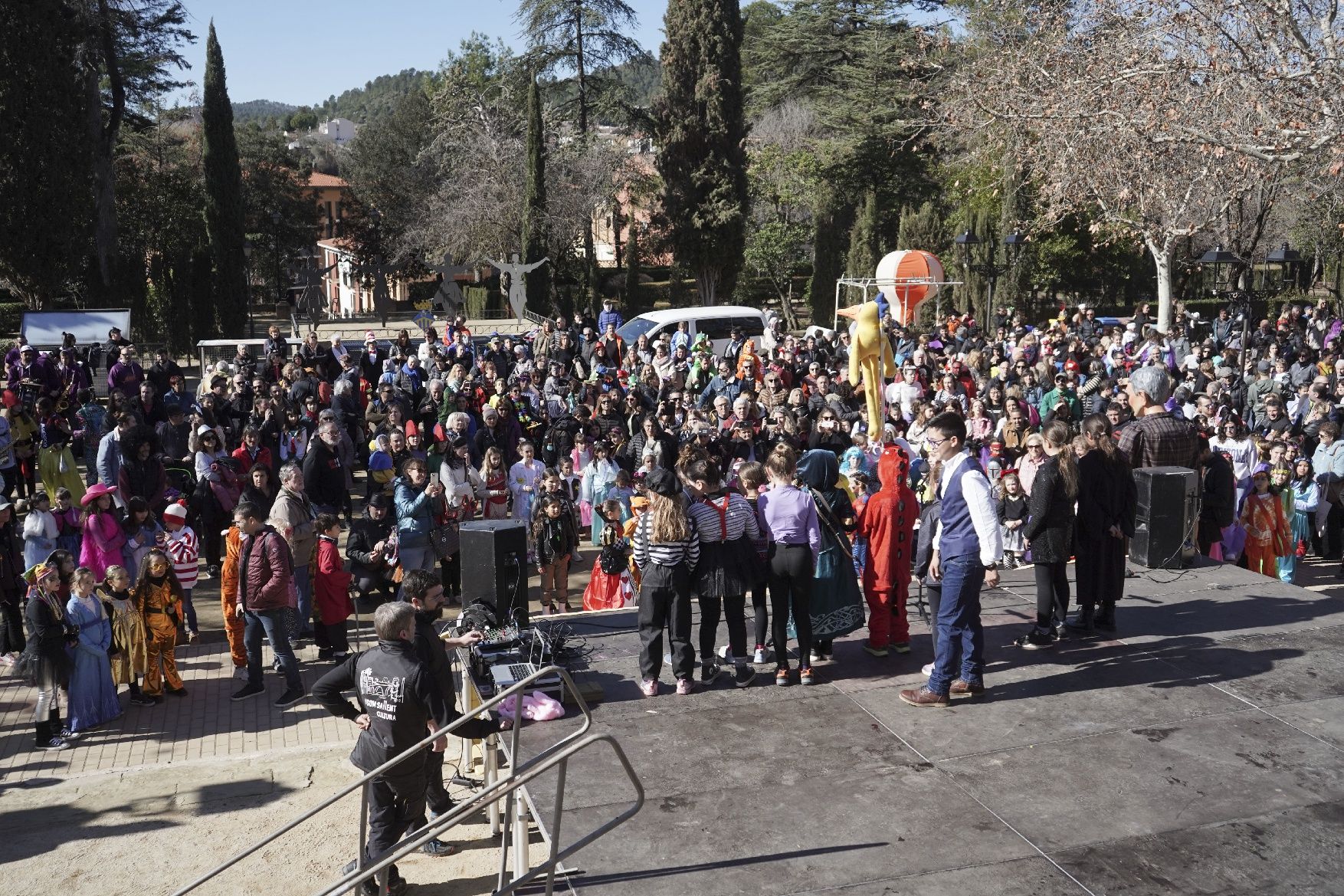 El Carnaval infantil de Sallent, en imatges