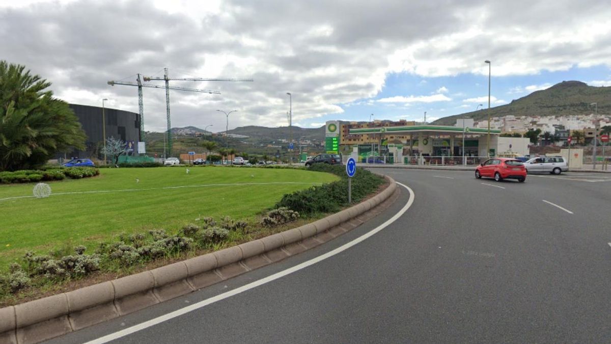 Calle Cruz del Ovejero, en Tamaraceite.