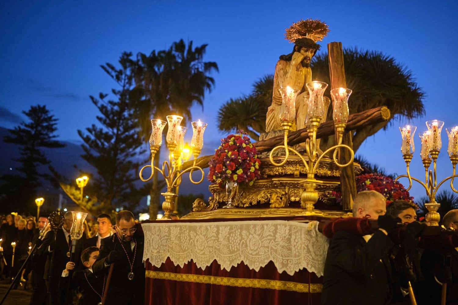 Procesión del Cristo de la Humildad y Paciencia en La Orotava