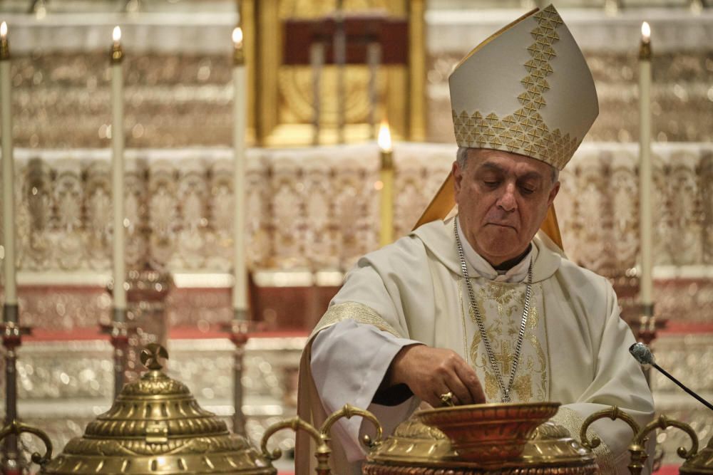 Misa Crismal en la Catedral