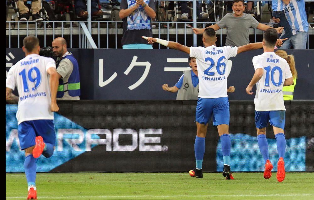 El conjunto de Juande Ramos remonta y logra su primera victoria en la liga.